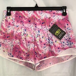 Athletic Works Girls Printed and Solid Active Running Shorts, Sizes XXL 18 Plus